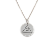 Load image into Gallery viewer, Third Eye Coin Necklace