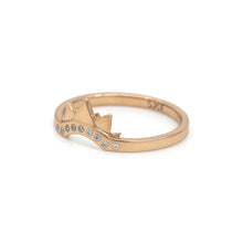 Load image into Gallery viewer, Chakra Crown Ring GLD