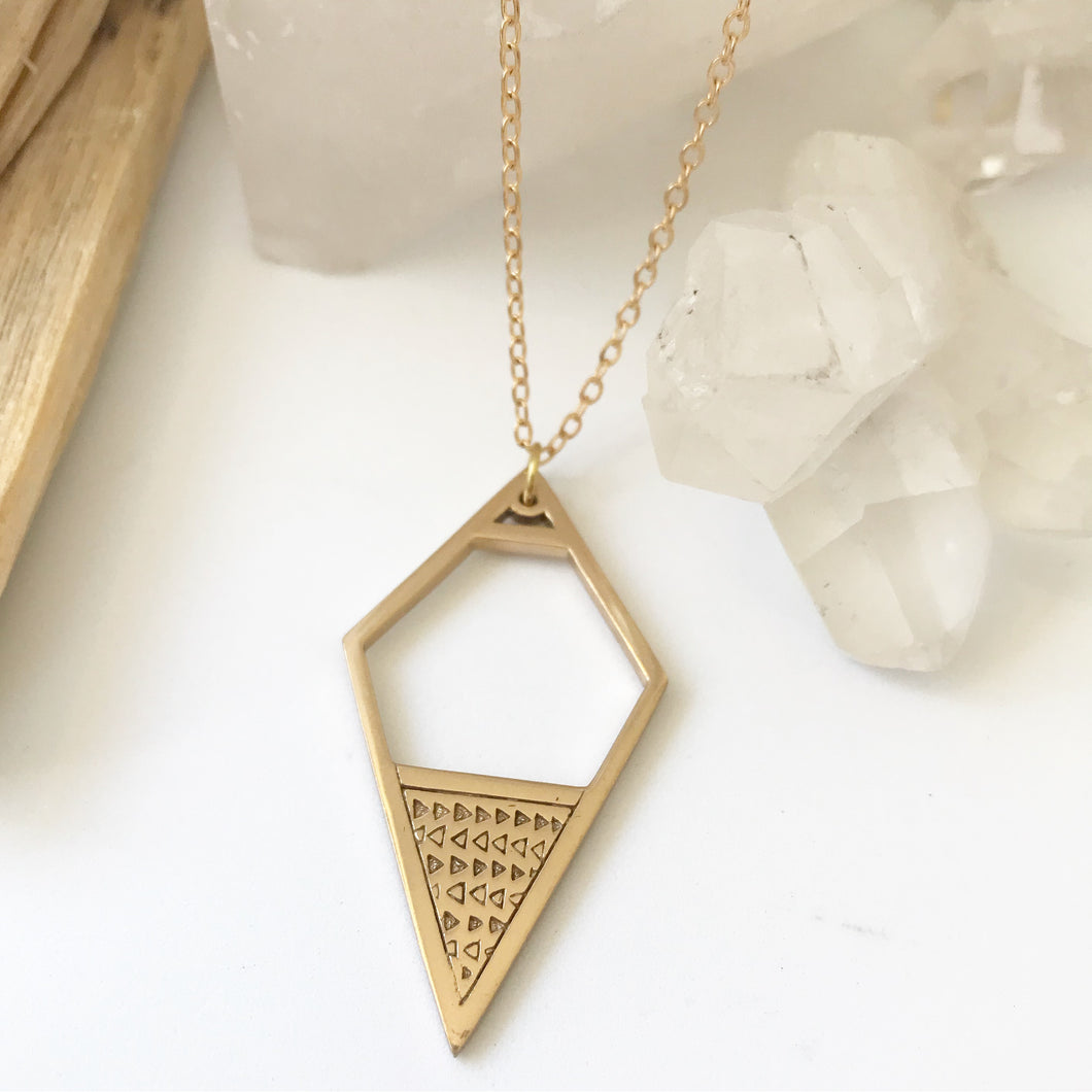 North Star Pendant Bronze
